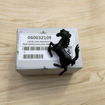 Ferrari 430 458 488 Front Bumper Horse Emblem Black 60032109