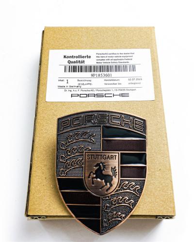 Porsche Front Hood Crest Limited Edition Badge Logo Emblem 9P1853601