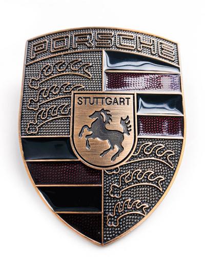 Porsche Front Hood Crest Limited Edition Badge Logo Emblem 9P1853601