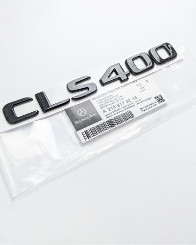 Mercedes Benz "GLS400" Gloss Black Rear Trunk Emblem Letter Badge A2188170216