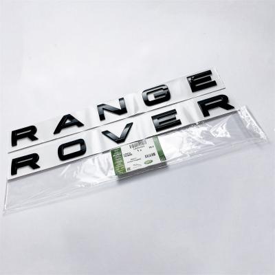 Land Rover Rear Front Hood Emblem fit "Range Rover" Sport Evoque Letter Gloss Black Nameplate LR094559