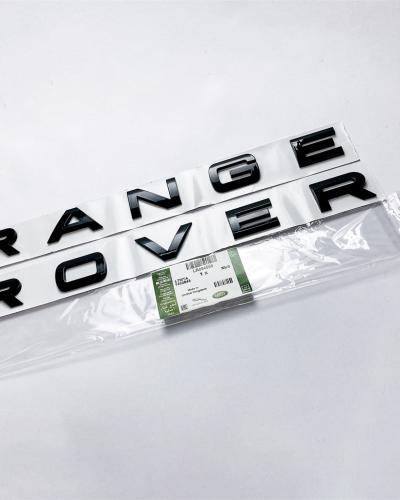 Land Rover Rear Front Hood Emblem fit "Range Rover" Sport Evoque Letter Gloss Black Nameplate LR094559