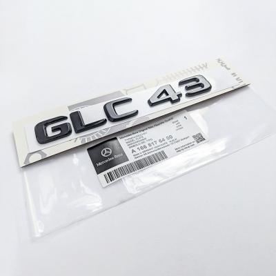 Mercedes Benz "GLC43" Gloss Black Letters Rear Trunk Emblem Badge A1668176400