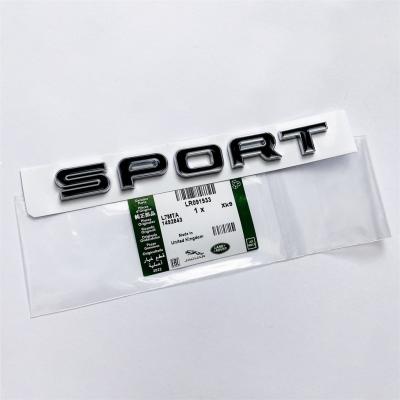 Land Rover Chrome Trimmed Black L494 Range Rover Sport "SPORT" Tailgate Badge LR091933