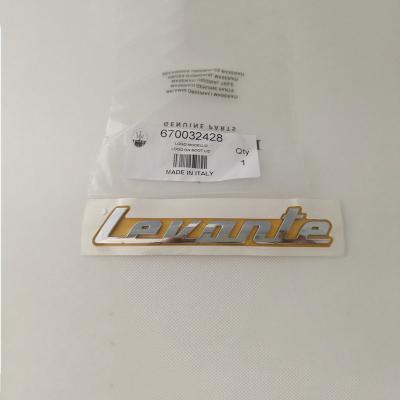 Maserati SUV Levante Rear Script Emblem Badge # 670032428