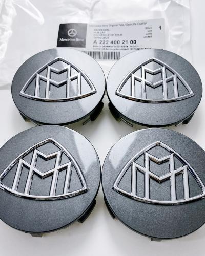 Mercedes Benz Maybach Wheel Center Hub Cap Cover Logo Emblem Kit A2224002100