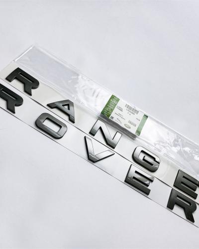 Land Rover Rear Front Hood Emblem fit "Range Rover" Sport Evoque Letter Grey Nameplate LR094559