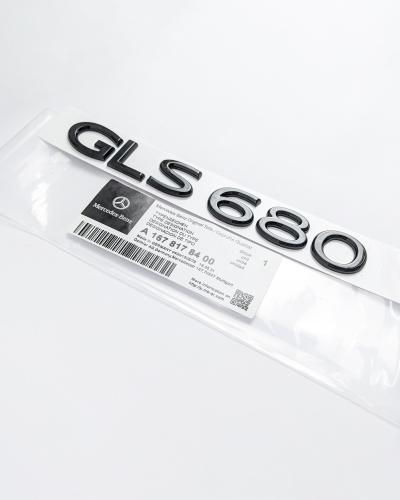 Mercedes-Benz "CLS680" Gloss Black Rear Trunk Letter Emblem Badge A1678178400
