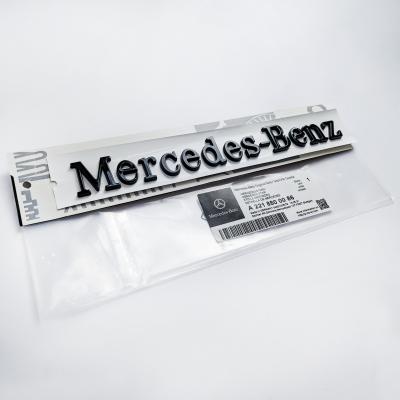 Mercedes "Mercedes-Benz" Letters Trunk Emblem Badge Sticker 1PCS A2218800086