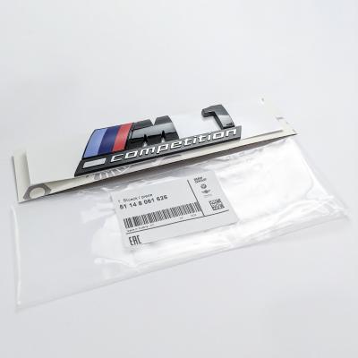 BMW 1 Series Emblem M1 COMPETITION Number Letters Rear Trunk Badge Sticker 51148061626