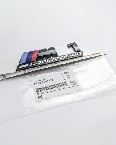 BMW 1 Series Emblem M1 COMPETITION Number Letters Rear Trunk Badge Sticker 51148061626