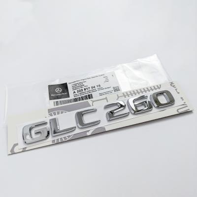 Mercedes Benz Chrome Silver "GLC260" Rear Trunk Nameplate Emblem Badge A2228170415
