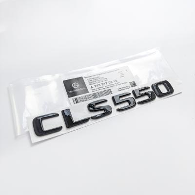 Mercedes Benz "CLS550" Gloss Black Rear Trunk Letter Emblem Badge A2188170316