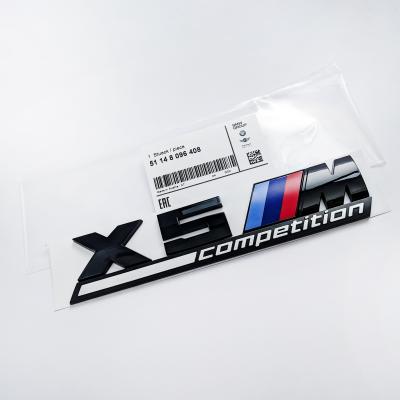 BMW X5 M Competition Tailgate Rear Black Emblem Badge Sticker 51148096408