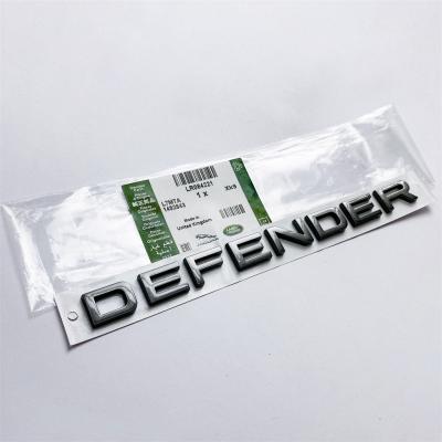 Land Rover "DEFENDER" Matte Sliver Rear Door Liftgate Letter Nameplate Emblem Badge LR084221