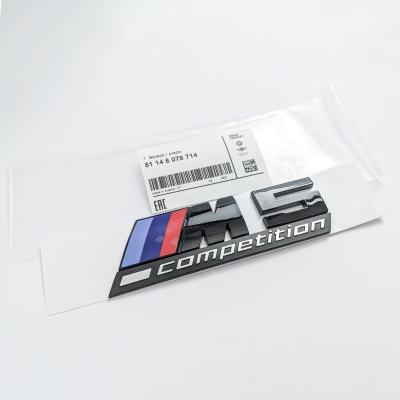 BMW 5 Series Emblem F90 M5 COMPETITION Number Letters Rear Trunk Badge Sticker 51148078714