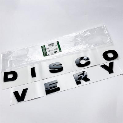 Land Rover "DISCOVERY" Gloss Black Boot Badge Emblem LR063646