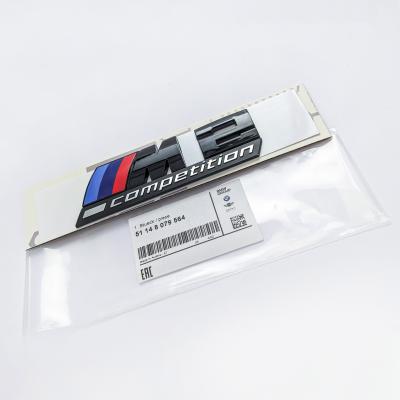 BMW 2 Series Emblem M2 COMPETITION Number Letters Rear Trunk Badge Sticker 51148079564