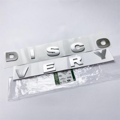 Land Rover "DISCOVERY" Chrome Sliver Boot Badge Emblem LR063646