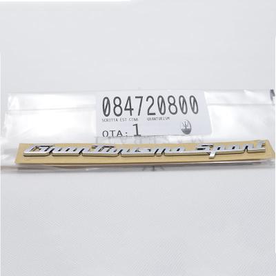 Genuine Maserati Granturismo Sport rear emblem badge #84720800