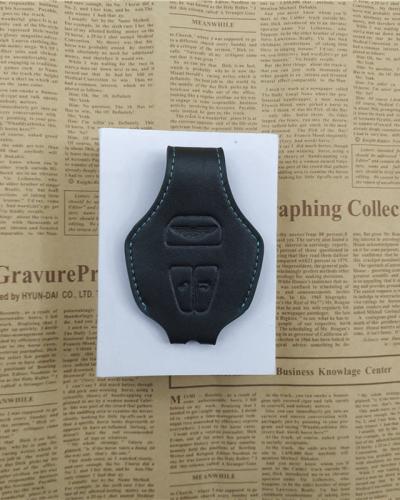 Aston Martin DB11 Vantage Black Leathe Key Case