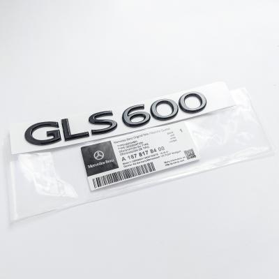 Mercedes Benz Gloss Black "GLS600" Rear Trunk Emblem Nameplate Decal Letter Badge A1678178400