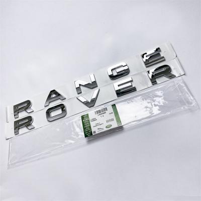 Land Rover Rear Front Hood Emblem fit "Range Rover" Sport Evoque Letter Chrome Silver Nameplate LR094559
