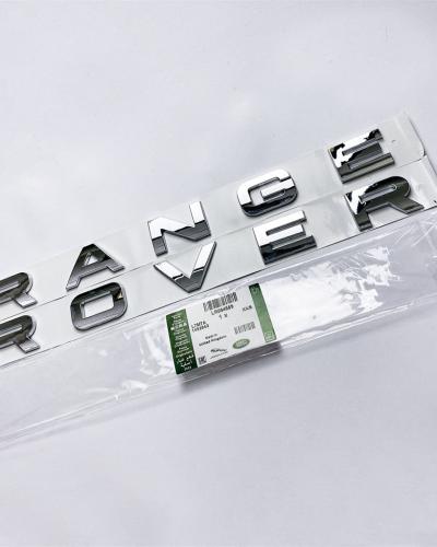 Land Rover Rear Front Hood Emblem fit "Range Rover" Sport Evoque Letter Chrome Silver Nameplate LR094559