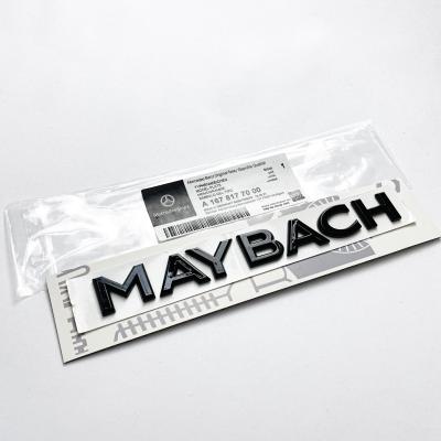 Mercedes Benz Gloss Black "MAYBACH" Rear Trunk Letters Badge Emblems Sticker A1678177000