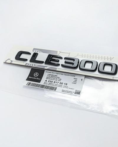 Mercedes Benz Gloss Black "CLE300" Rear Trunk Nameplate Emblem Badge A2208170016