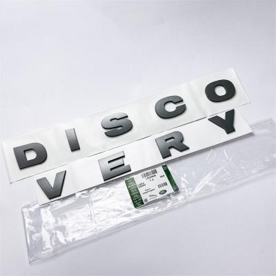 Land Rover Grey "DISCOVERY" Boot Badge Emblem LR063646