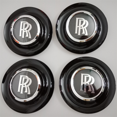 Rolls Royce Center Cap Bezel Black Ghost Dawn Wraith Wheel Modify Kit