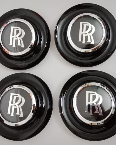 Rolls Royce Center Cap Bezel Black Ghost Dawn Wraith Wheel Modify Kit