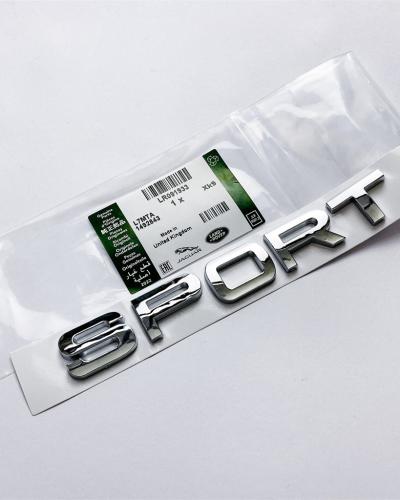 Land Rover Range Rover Sport L320 Chrome Sliver Heckklappe Emblem LR091933