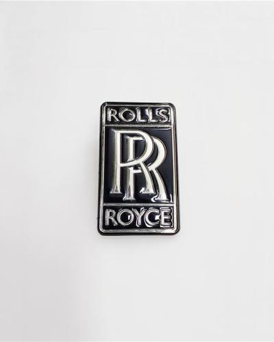 Rolls Royce Ghost Wraith Phantom Dawn Black Front Bumper Emblem Badge 51147442232