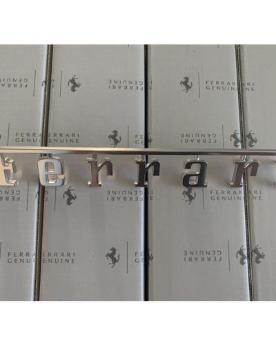 Genuine Ferrari 456 550 575 599 612 "Ferrari" Script Emblem 63482200