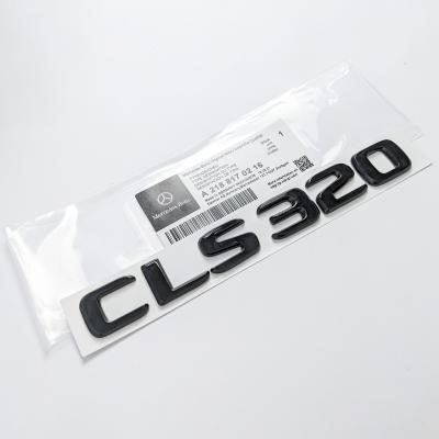 Mercedes Benz "CLS320" Gloss Black Number Letter Emblem Badge A2188170216
