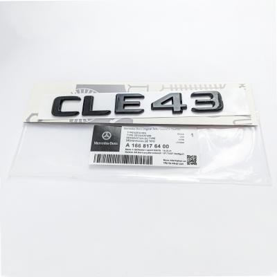 Mercedes-Benz Gloss Black "CLE43" Logo Trunk Emblem Badge A1668176400