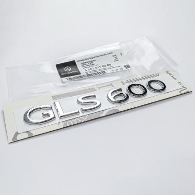 Mercedes Benz Chrome Silver "GLS600" Rear Trunk Emblem Nameplate Badge A1678178400