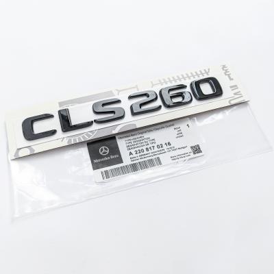 Mercedes-Benz Gloss Black "CLS260" Logo Trunk Emblem Badge A2208170216