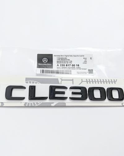 Mercedes Benz Gloss Black "CLE300" Rear Trunk Nameplate Emblem Badge A2208170016