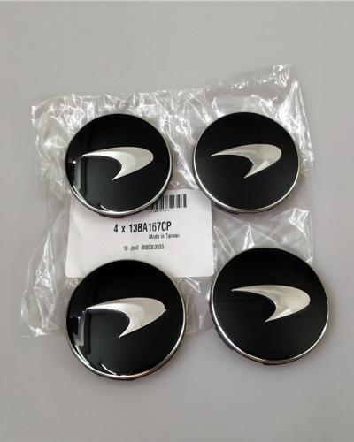 Genuine Mclaren 570s 600LT 720s Black Wheel Hub Cap Kit 13BA167CP