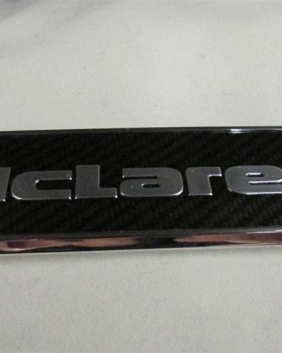 Mclaren Carbon Fiber Finish Front Emblem
