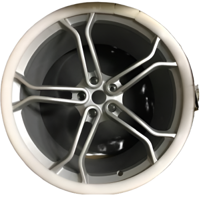 McLaren 12c Silver Rear Wheel Rim