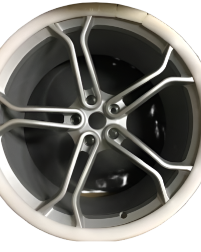 McLaren 12c Silver Rear Wheel Rim