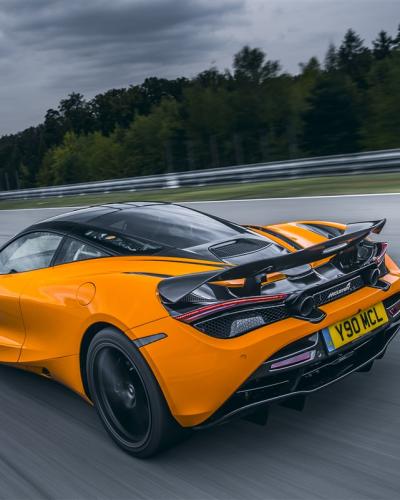 McLaren 720S Carbon Fiber Active Rear Spoiler