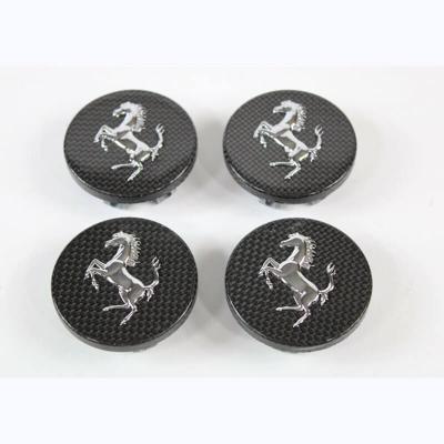 Ferrari 458 488 F12 FF 812 Carbon Fibre Wheel Centre Cap Hub Badges