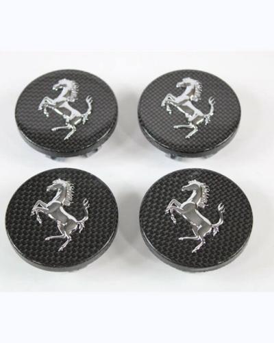 Ferrari 458 488 F12 FF 812 Carbon Fibre Wheel Centre Cap Hub Badges
