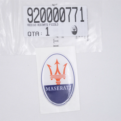 Genuine Maserati GranCabrio MC 3D Sticker 920000771