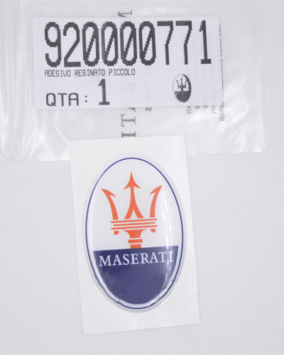 Genuine Maserati GranCabrio MC 3D Sticker 920000771